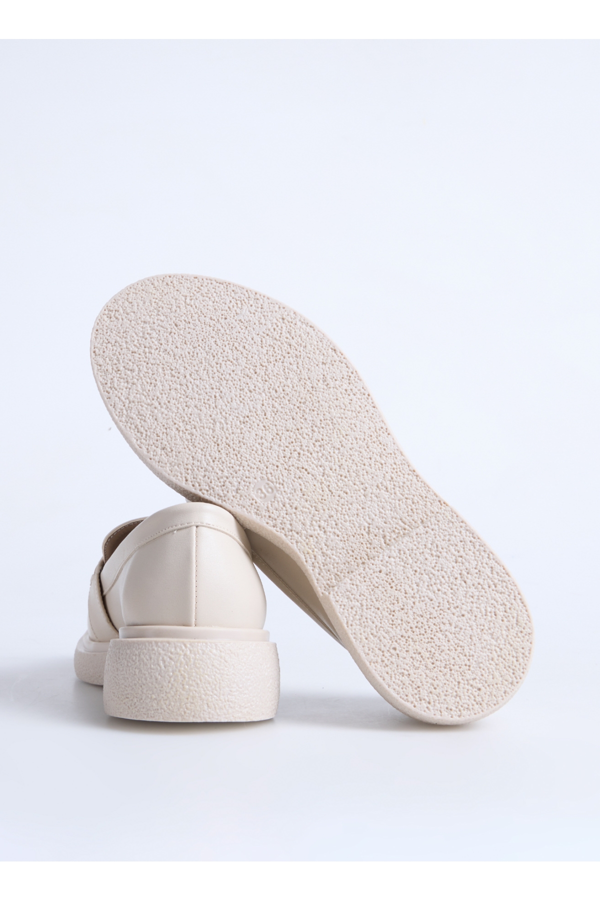 Bej Kadın Loafer VETAL - Görsel 5