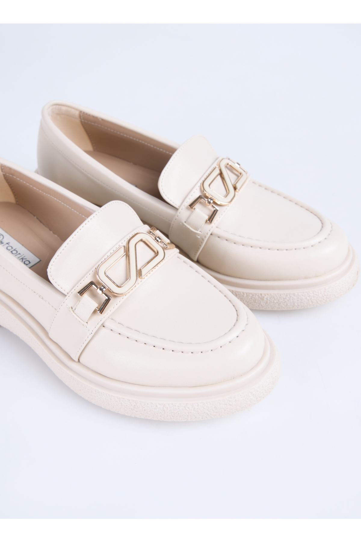 Bej Kadın Loafer VETAL - Görsel 6