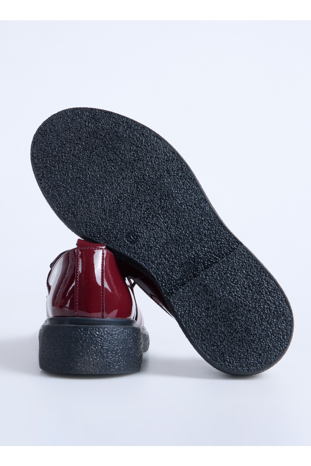 Bordo Kadın Loafer RINAD - Görsel 5