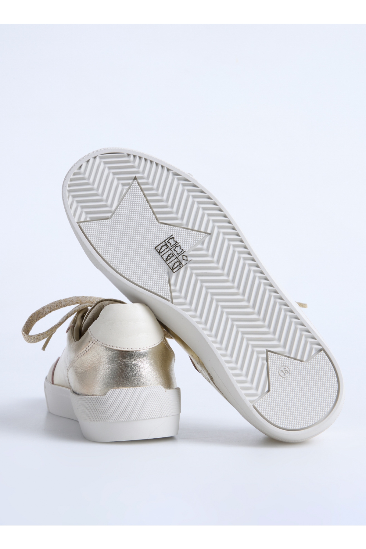 Altın Kadın Sneaker VARE - Görsel 5