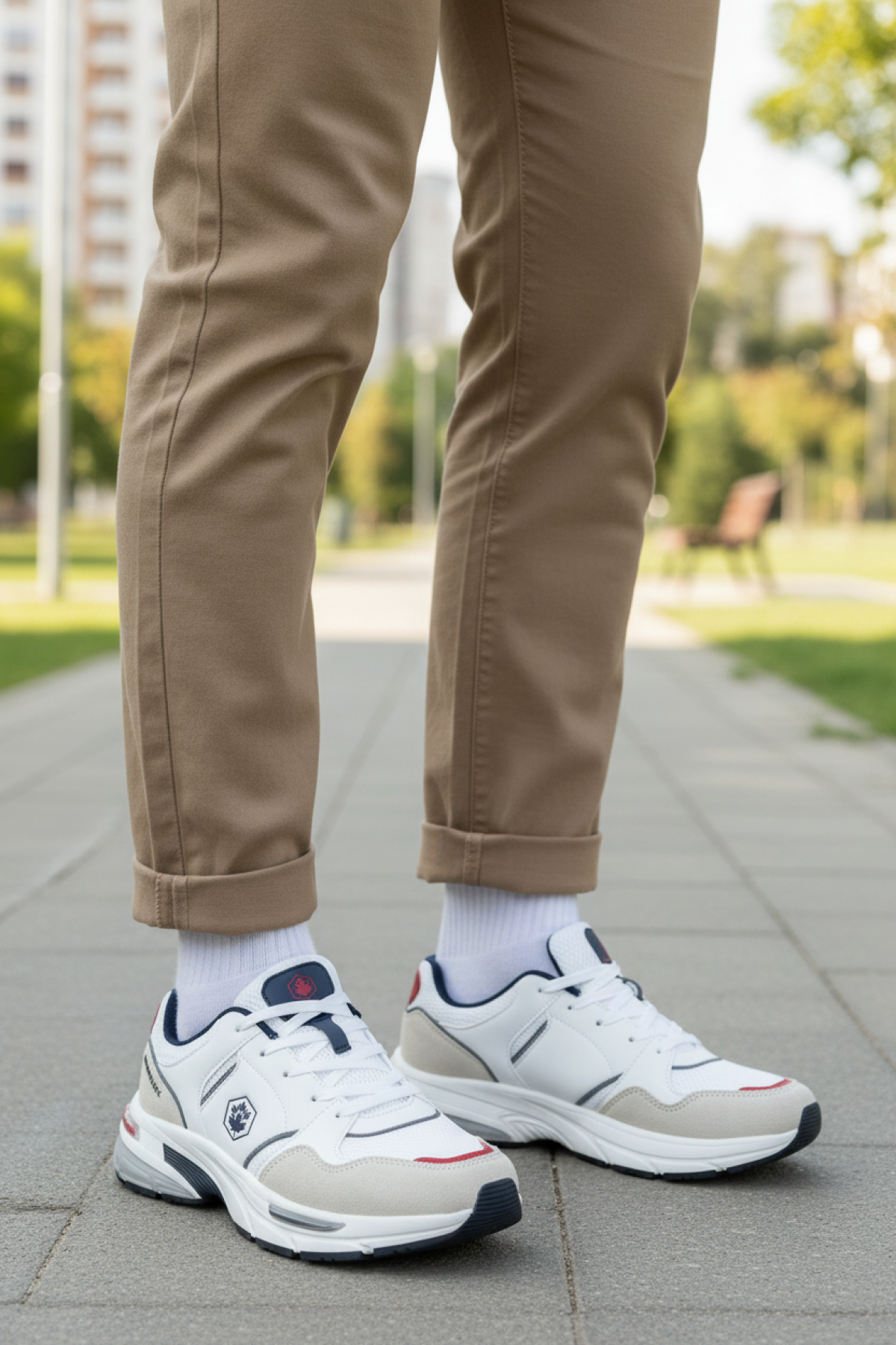 Lumberjack DEEPER 5PR Beyaz Erkek Spor Ayakkabı - Görsel 3