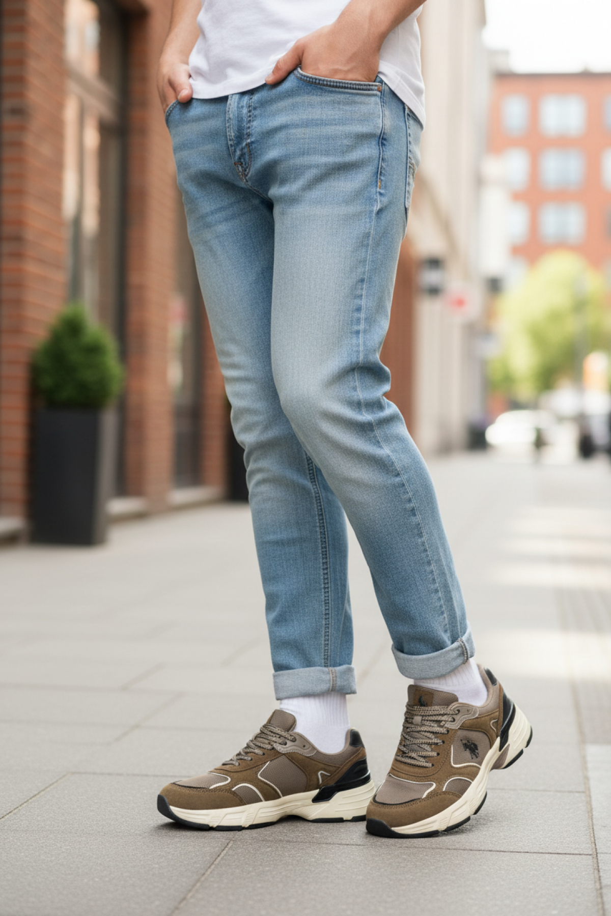 U.S. Polo Assn. PALMY 5PR Kahverengi Erkek Spor Ayakkabı - Görsel 3