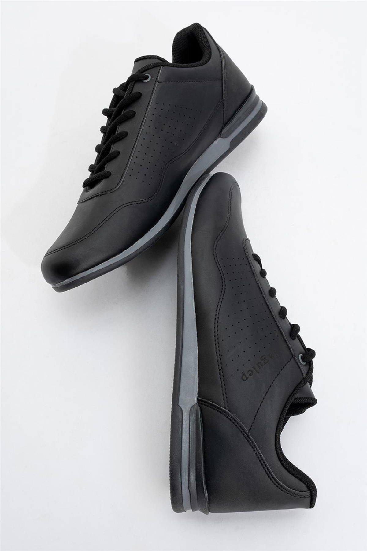 Erkek Siyah Günlük Ayakkabı SİYAH - Görsel 7
