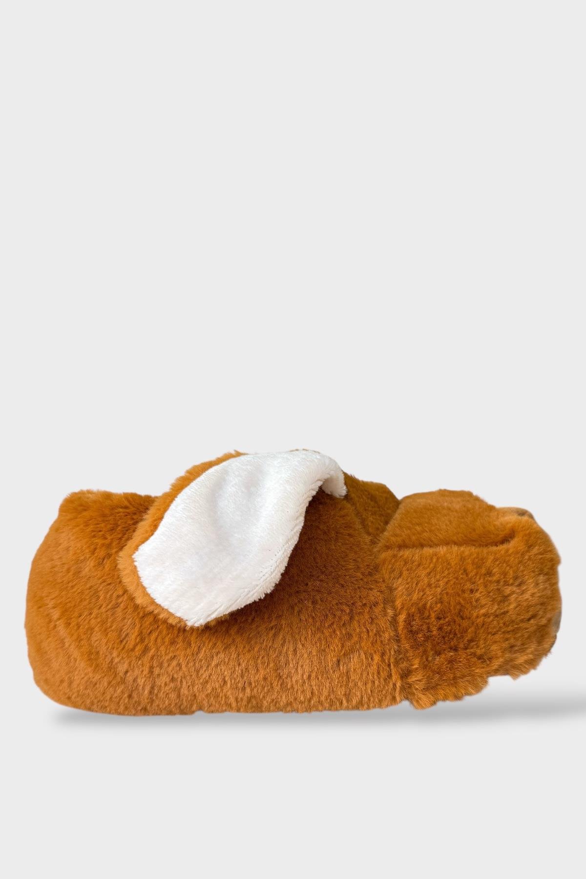 Unisex Figürlü Kaymaz ve Ses Yapmaz Taban Ev Panduf TABA - Görsel 2