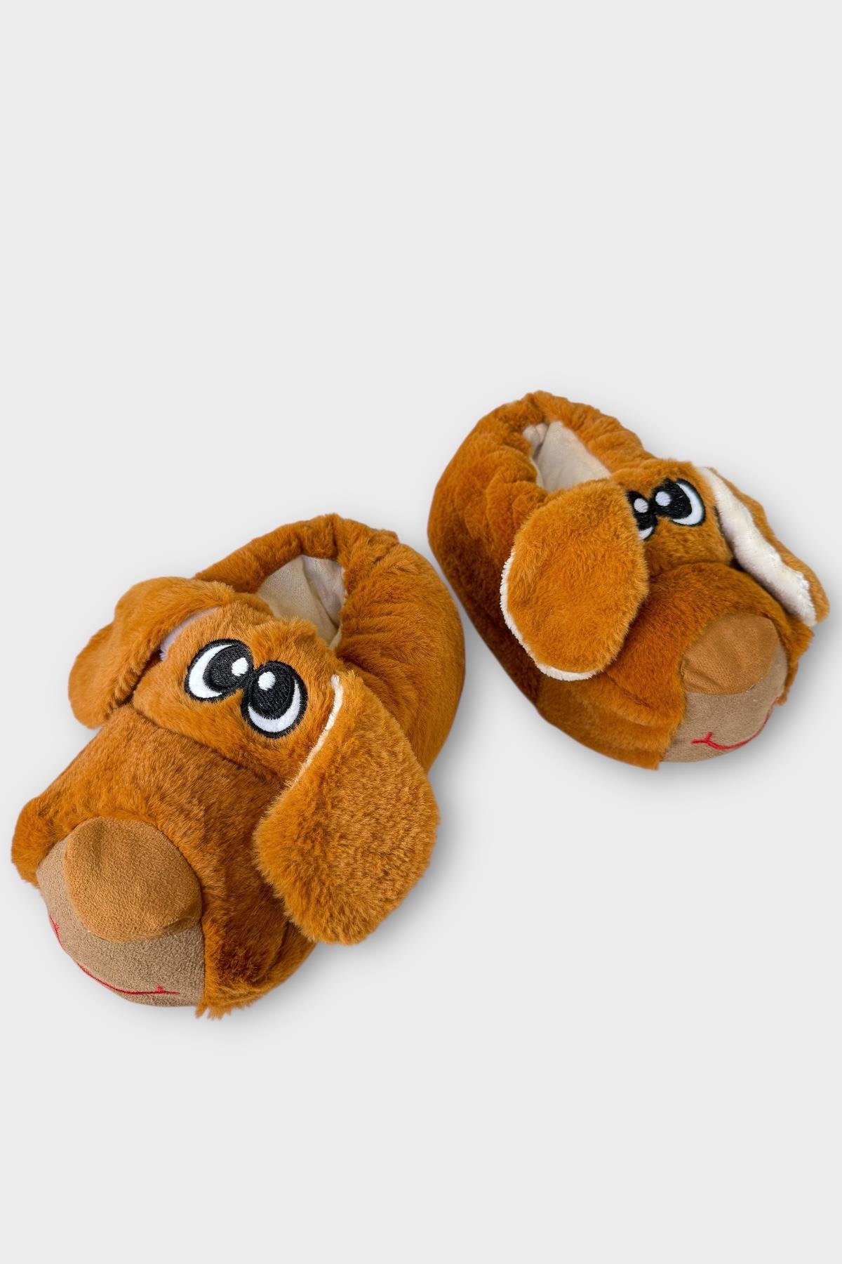 Unisex Figürlü Kaymaz ve Ses Yapmaz Taban Ev Panduf TABA - Görsel 5