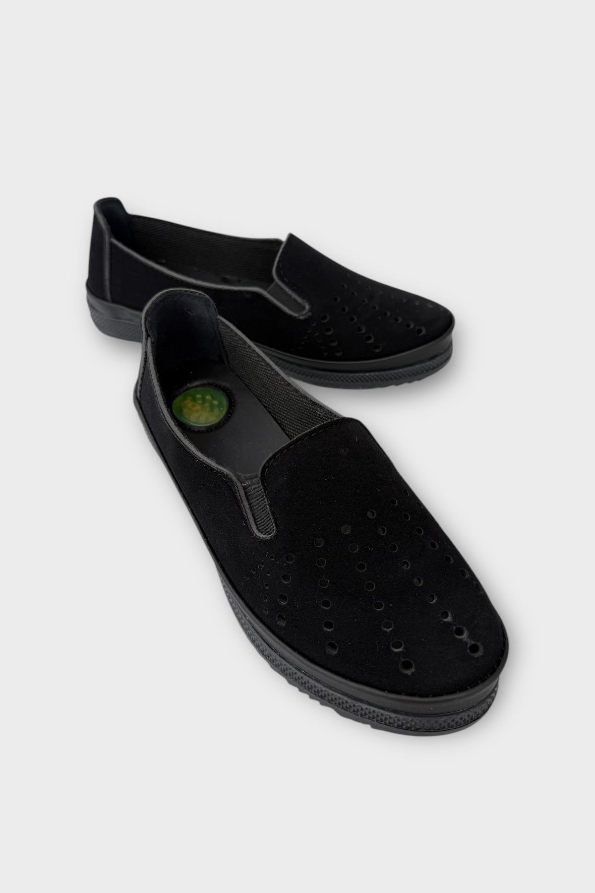 Kadın Ortopedik Yumuşak Comfort Casual Ayakkabı SİYAH - Görsel 3