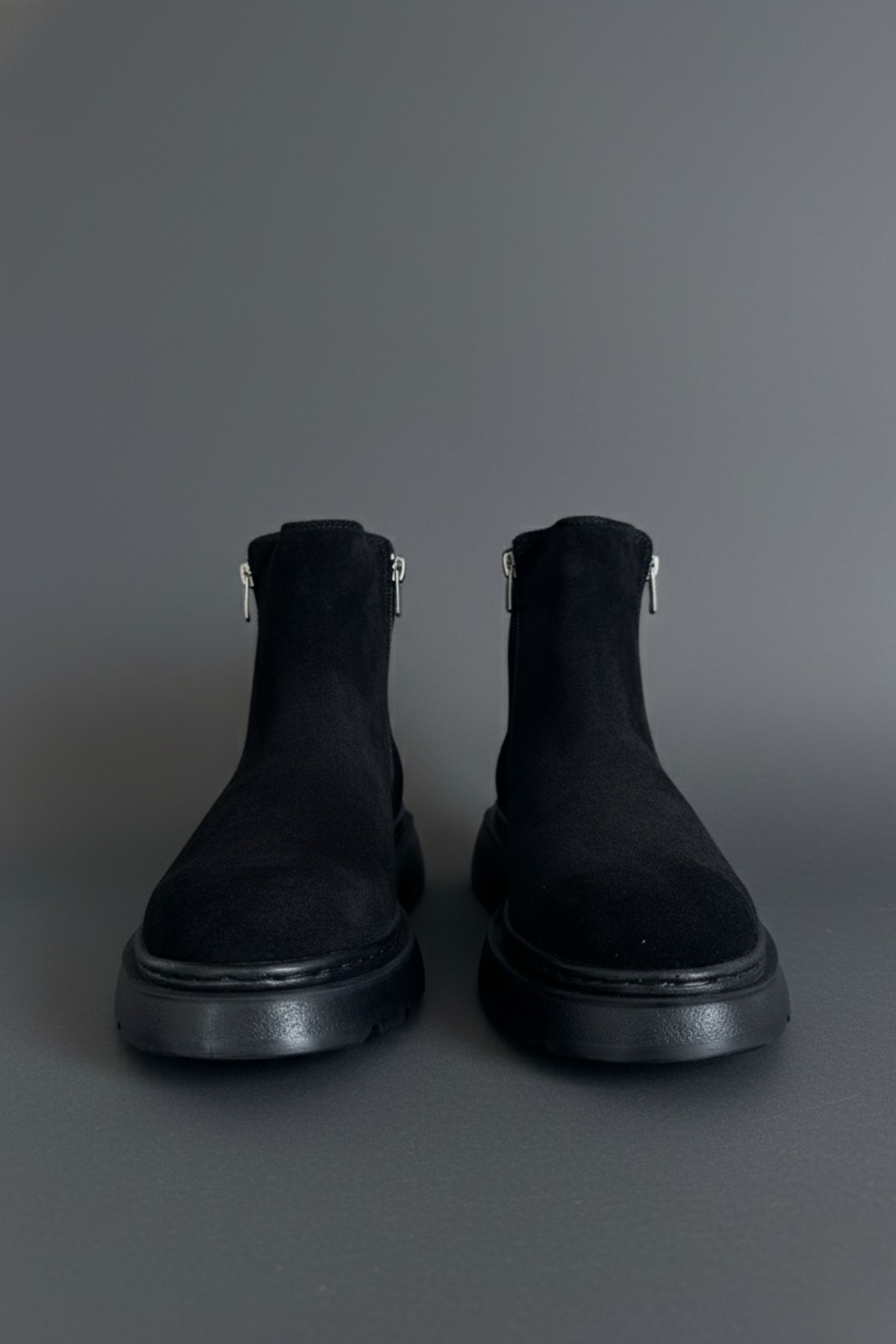 CHELSEY Hakiki Deri Çift Fermuarlı Erkek Kışlık Bot - Görsel 4