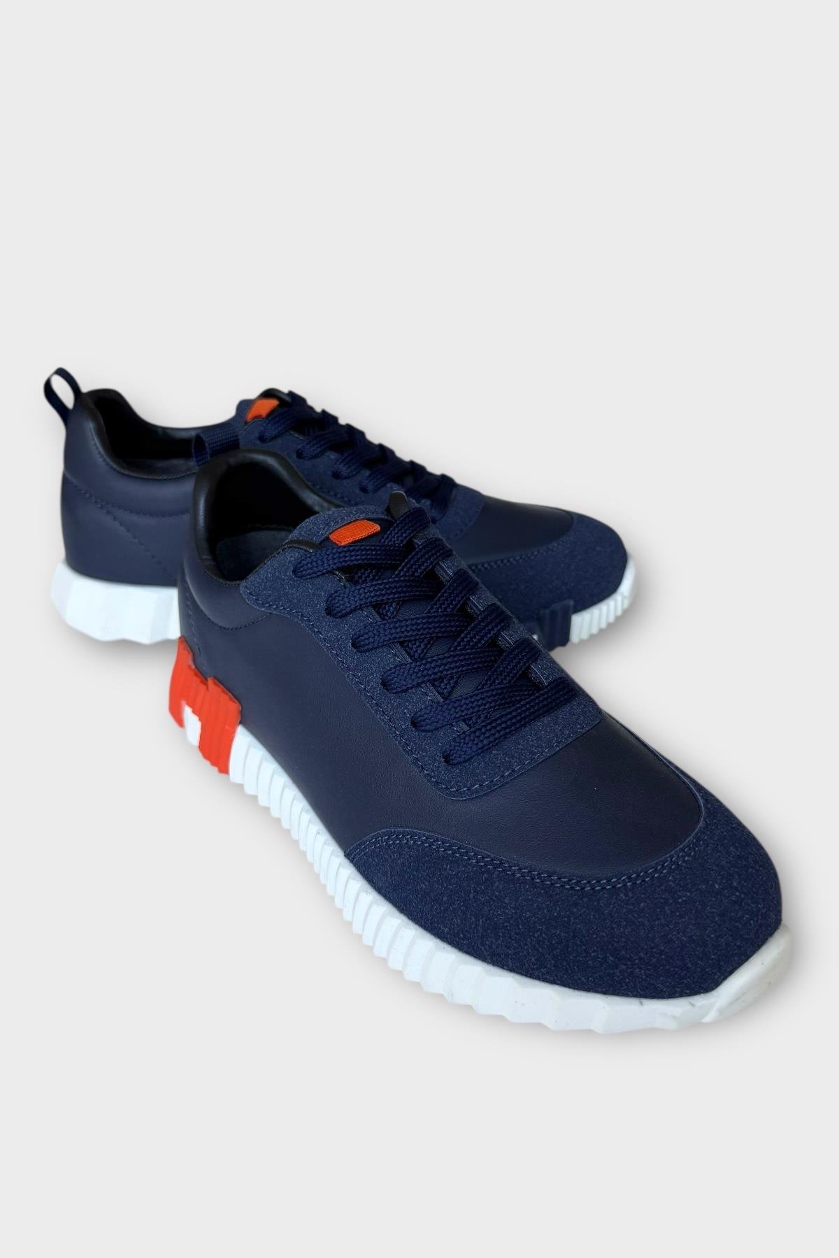 Erkek Günlük Sneaker Ayakkabı LACİVERT - Görsel 3