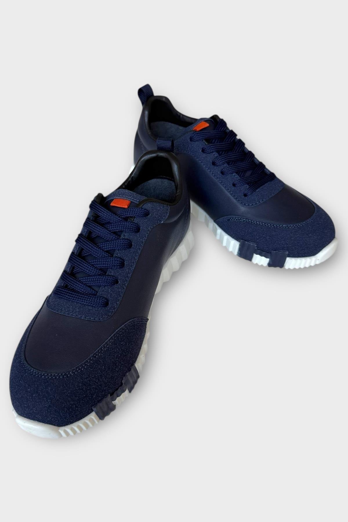 Erkek Günlük Sneaker Ayakkabı LACİVERT - Görsel 5