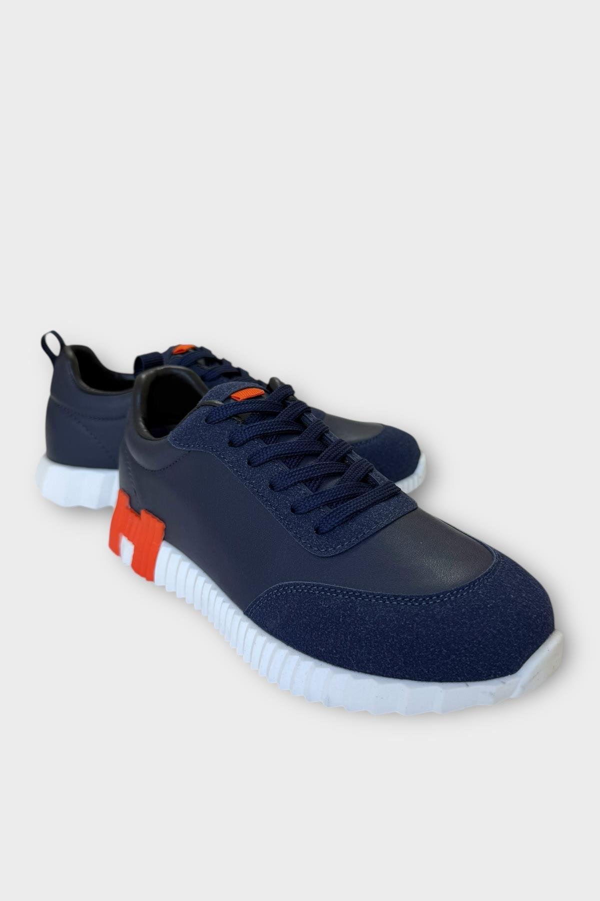 Erkek Günlük Sneaker Ayakkabı LACİVERT - Görsel 6