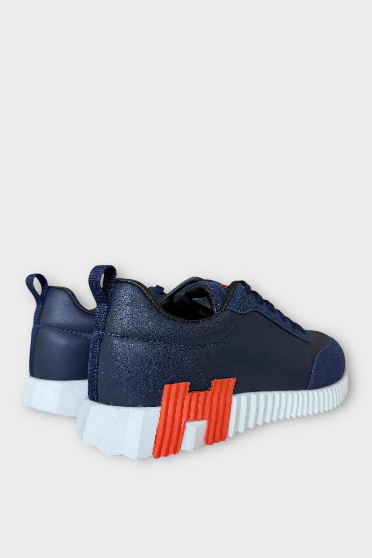 Erkek Günlük Sneaker Ayakkabı LACİVERT - Görsel 7