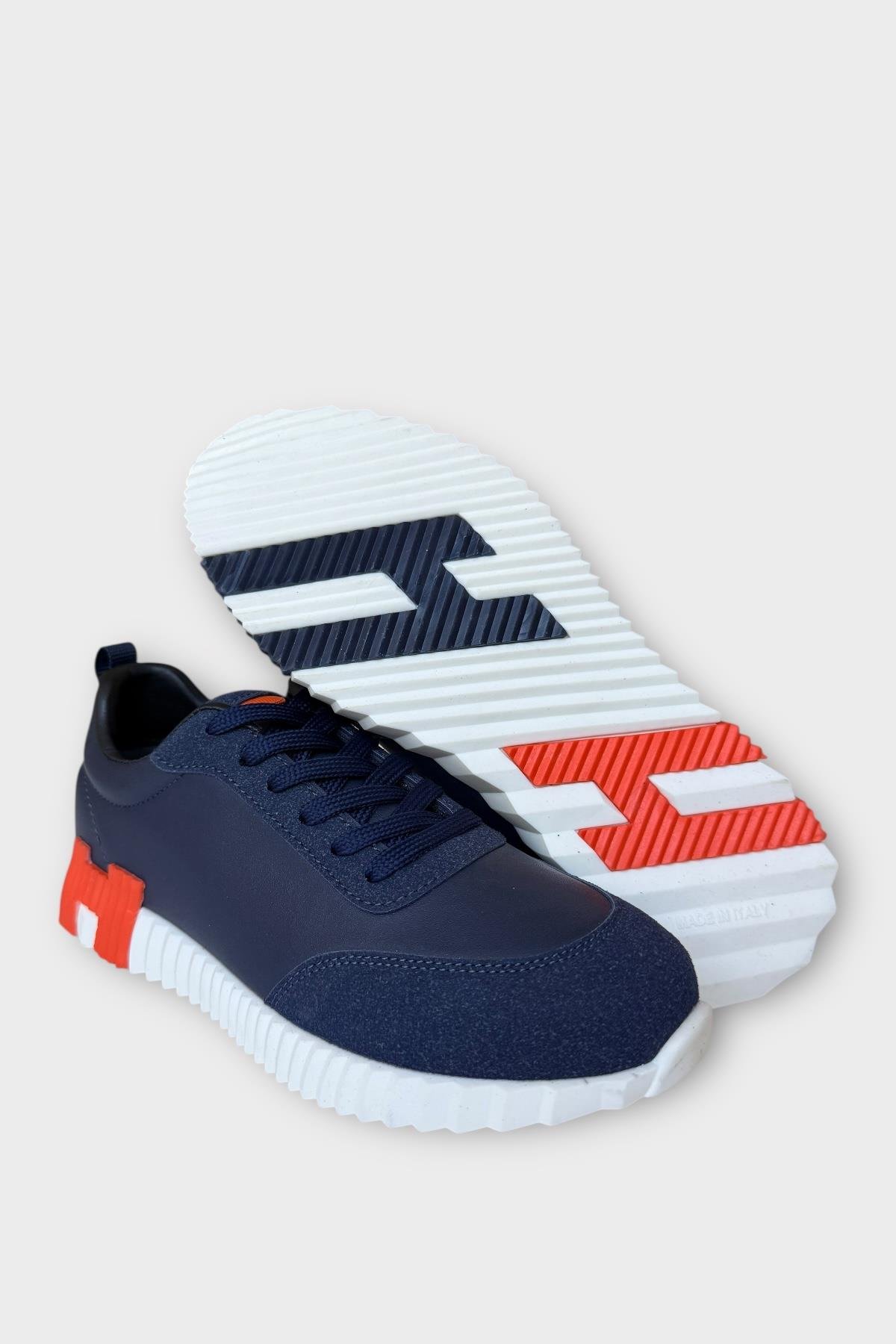 Erkek Günlük Sneaker Ayakkabı LACİVERT - Görsel 8