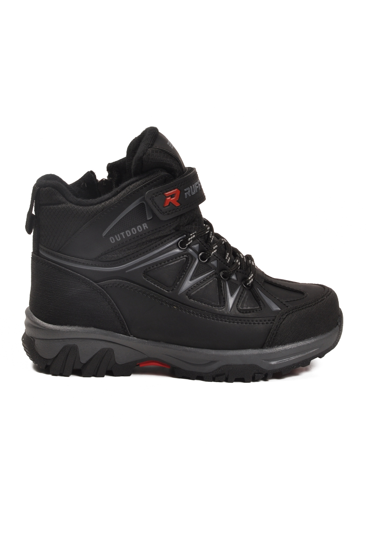 Siyah Polarlı Kaymaz Çocuk Outdoor Bot 2301 F - Görsel 3