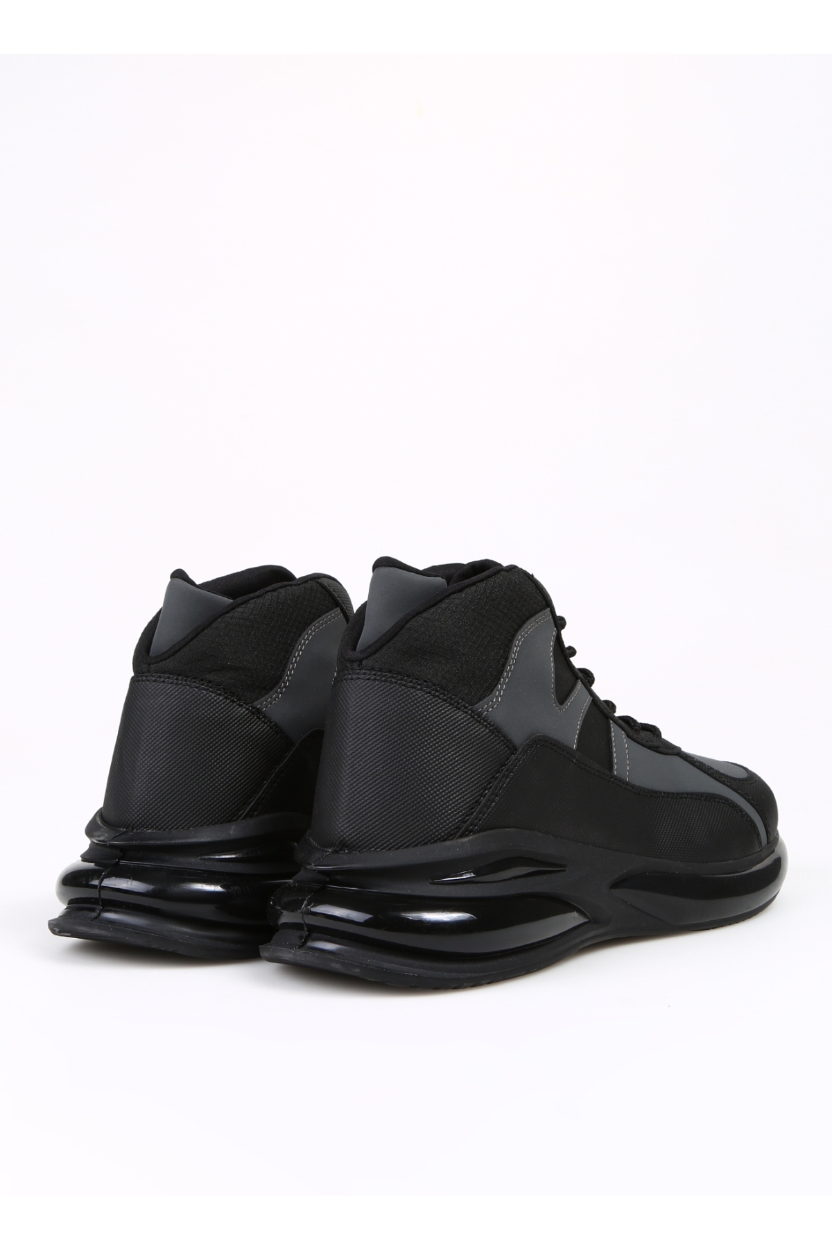 F By Fabrika F By Fabrika Siyah-Gri Erkek Sneaker DYLENA | Flo Gri - 4. görsel