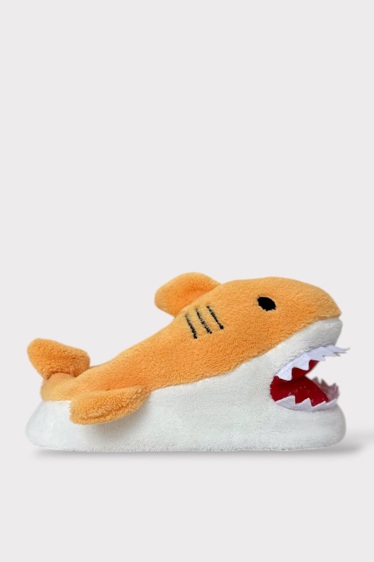 Kadın Köpek Balığı Figürlü Panduf SARI - Görsel 2