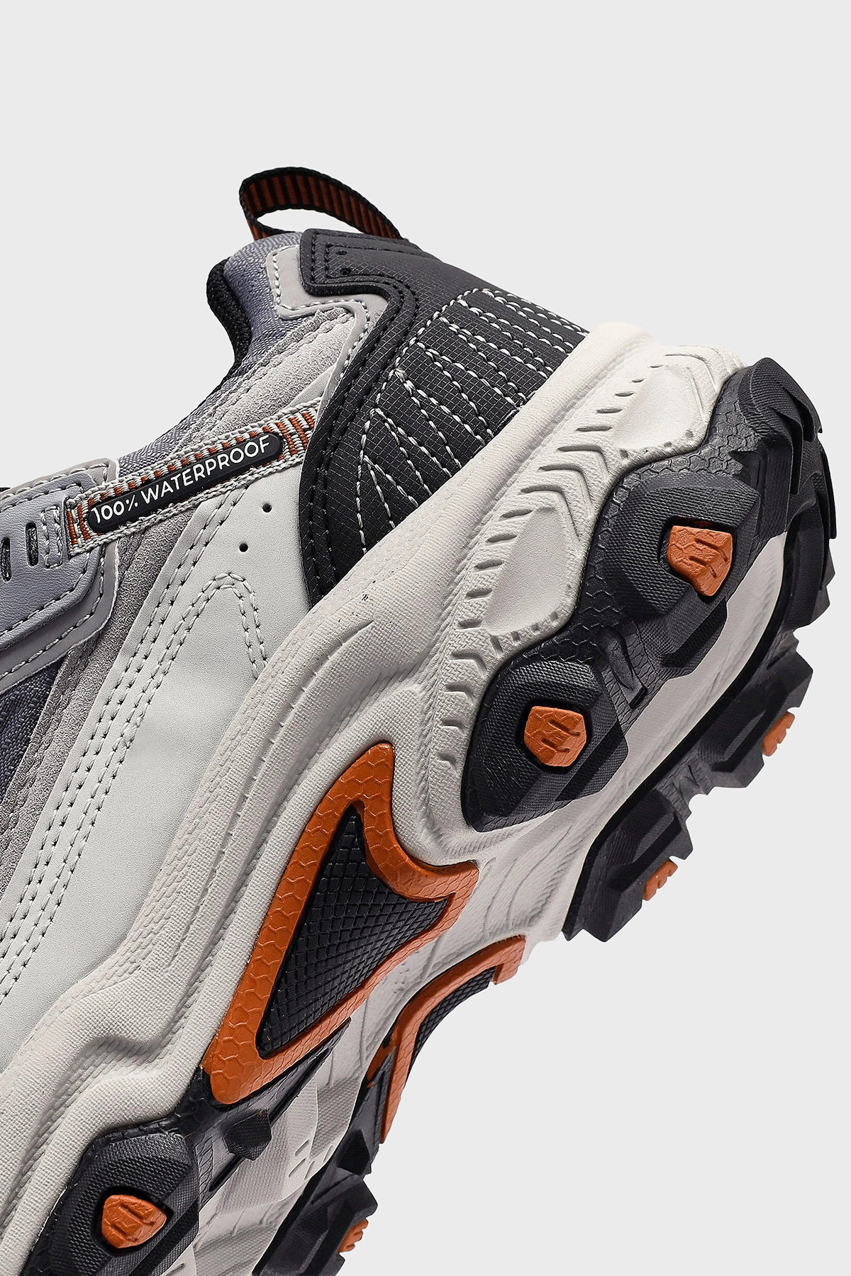 Erkek Ayakkabı 237529 GYOR GRİ-TURUNCU - Görsel 7