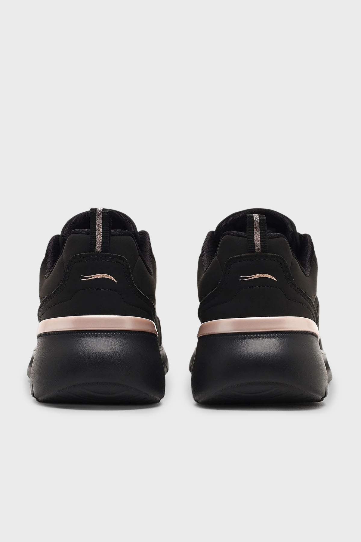 Bayan Ayakkabı 150373 TKBKRG Siyah-Pembe Altın - Görsel 6