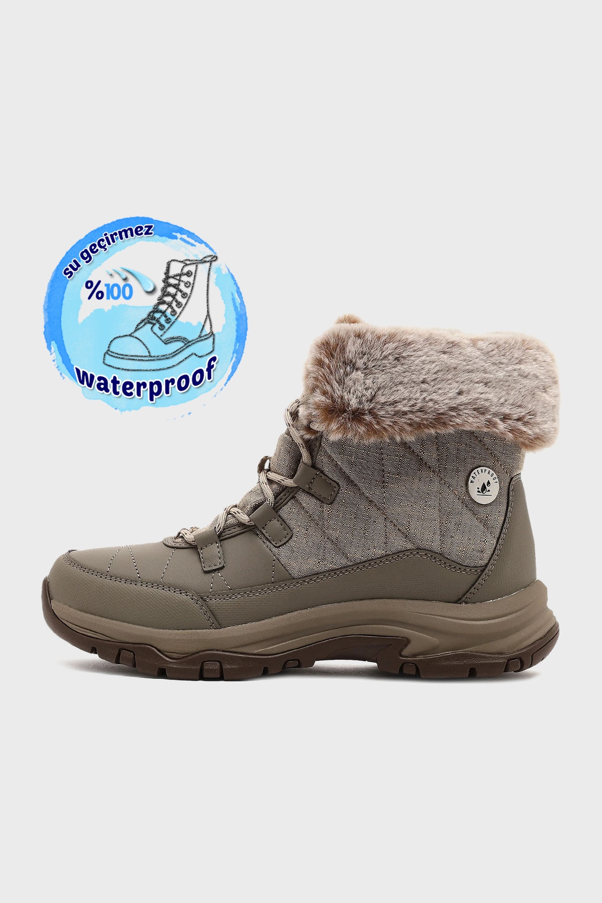 Bayan Bot 167431 TPE BEJ - Görsel 3