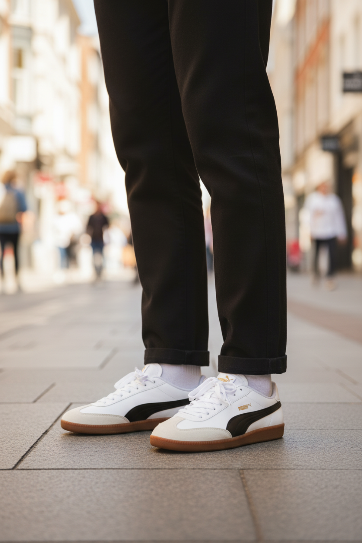 9-T Beyaz Erkek Sneaker - Görsel 3