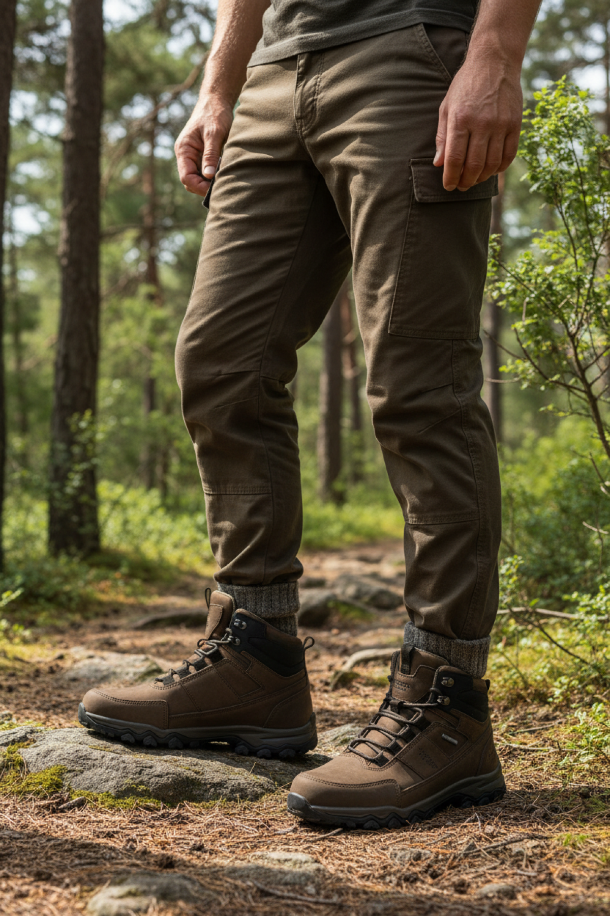 WITSEL-N 5PR Kahverengi Erkek Outdoor Bot - Görsel 3