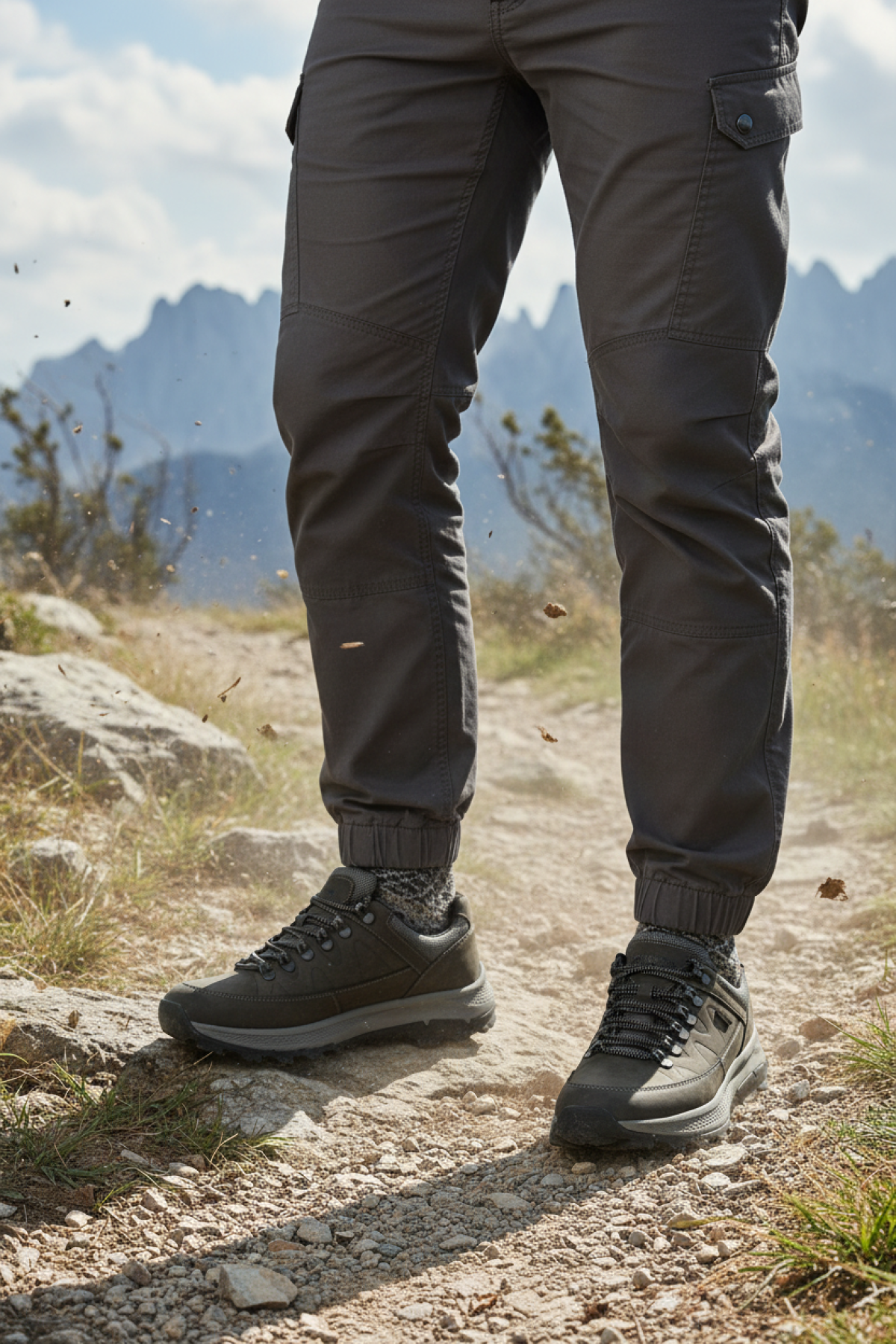 237315 4PR GRI Erkek Outdoor - Görsel 3