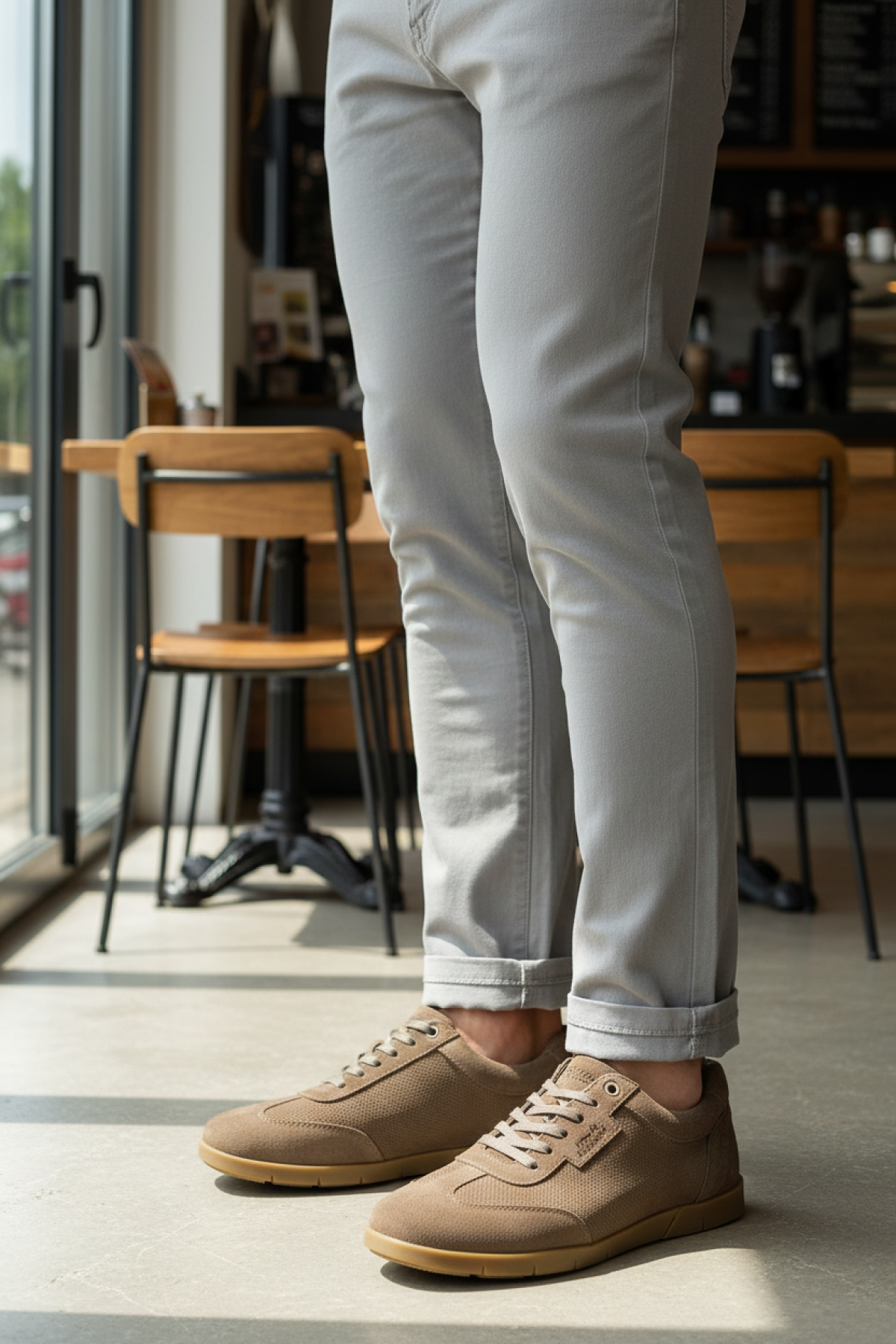 238570ST 5FX Kahverengi Erkek Ayakkabı - Görsel 3