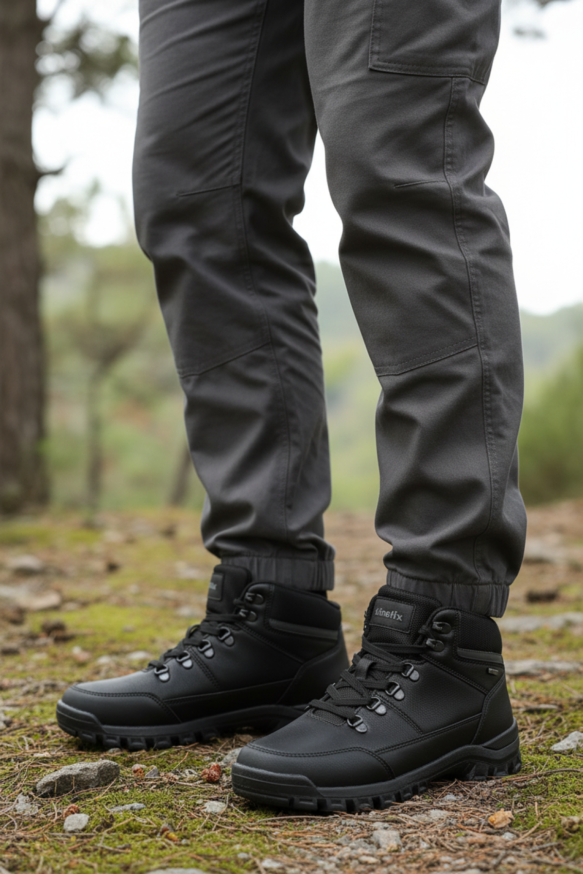 Kinetix ALABASTER HI 5PR Siyah Erkek Outdoor Bot - Görsel 3