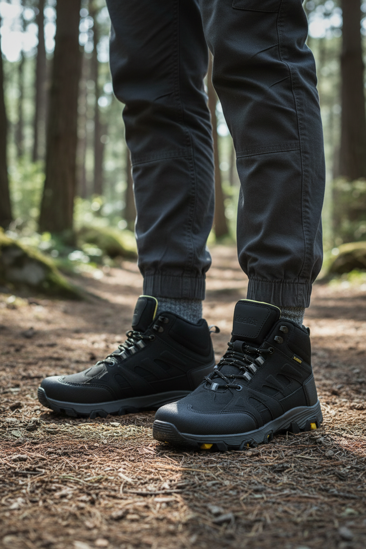 ORWEL HI 5PR Siyah Erkek Outdoor Bot - Görsel 3