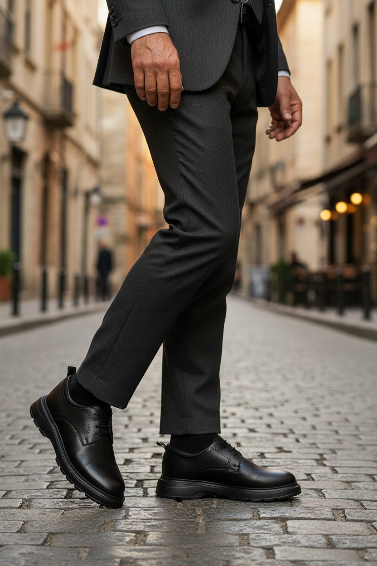 Polaris 5 Nokta 109005.M 5PR Siyah Erkek Ayakkabı - Görsel 3