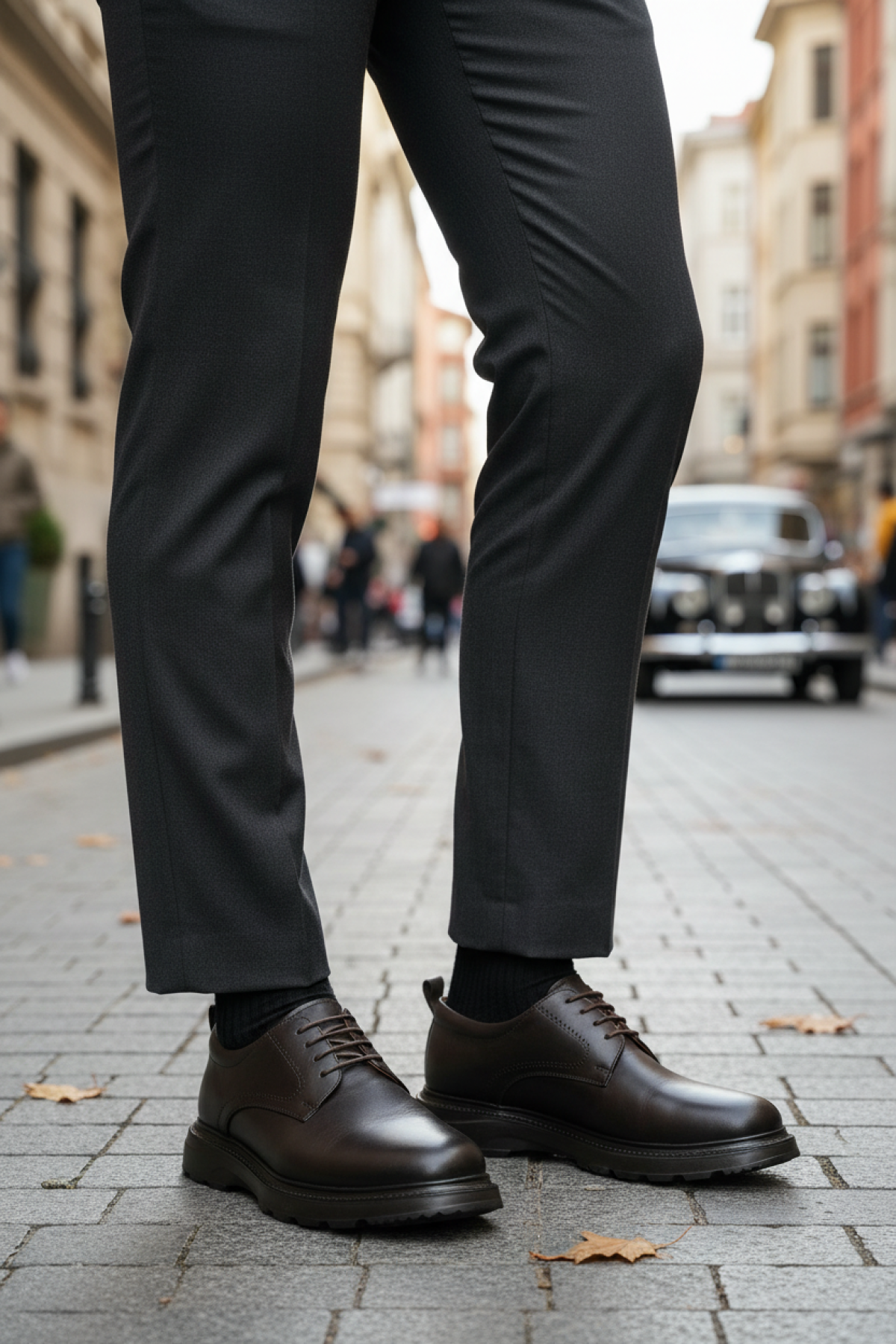 109005.M 5PR Kahverengi Erkek Ayakkabı - Görsel 3