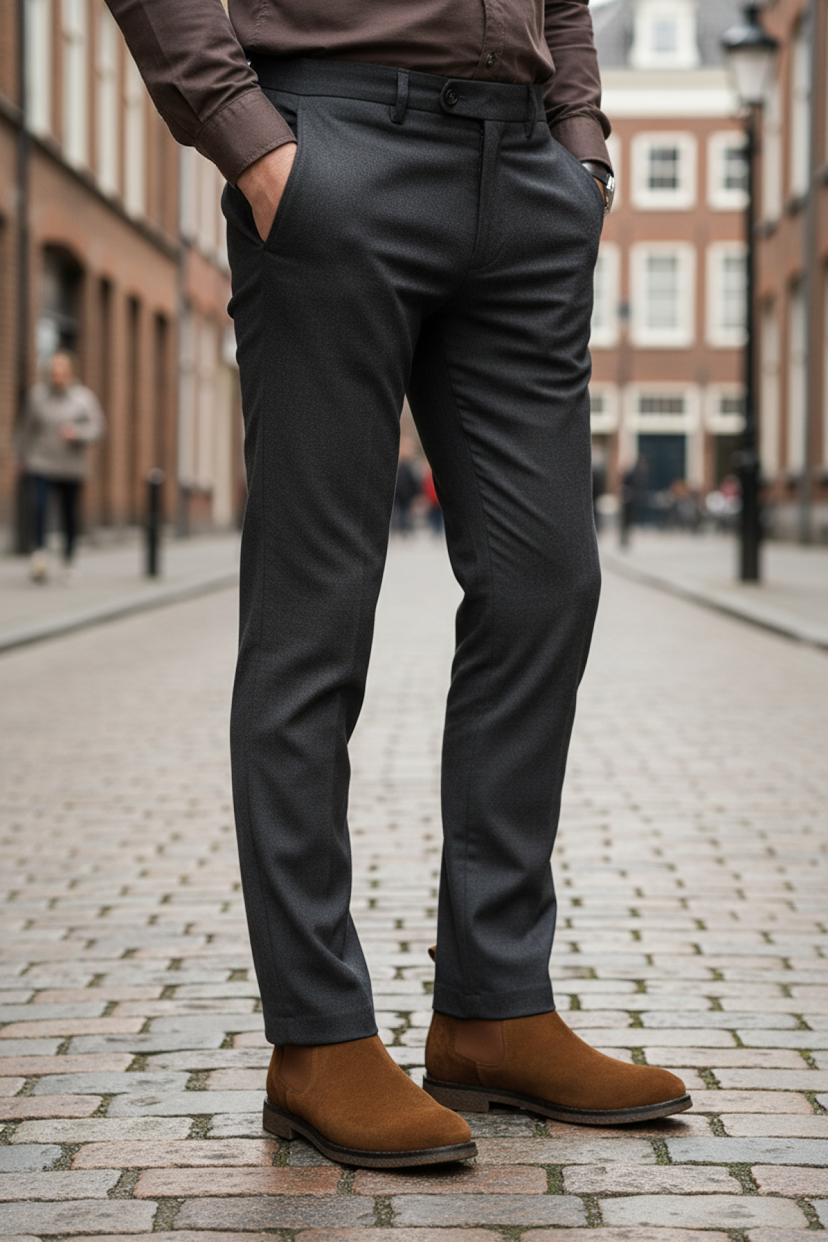 Garamond NES-INF-N 5PR Tarçın Erkek Klasik Bot - Görsel 3