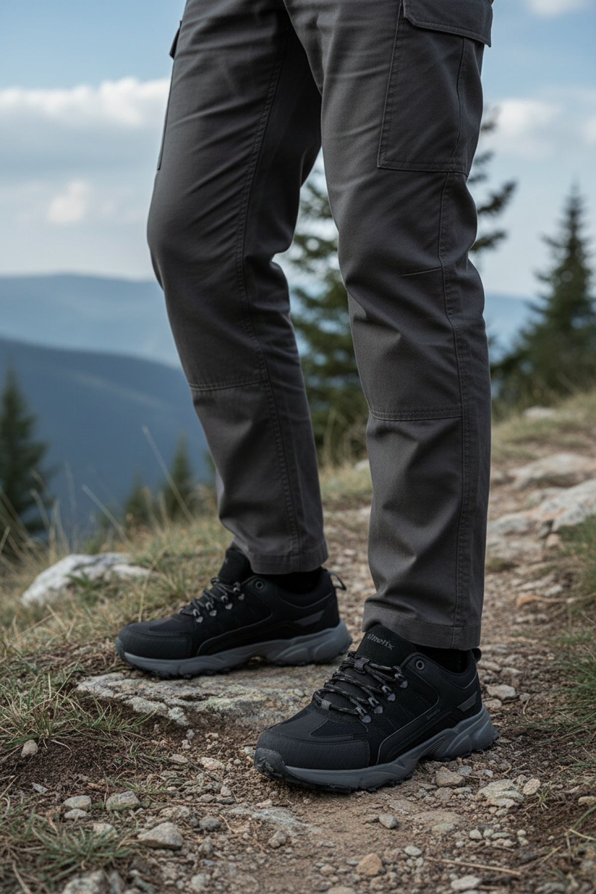 OLVYEN 5PR Siyah Erkek Outdoor - Görsel 3