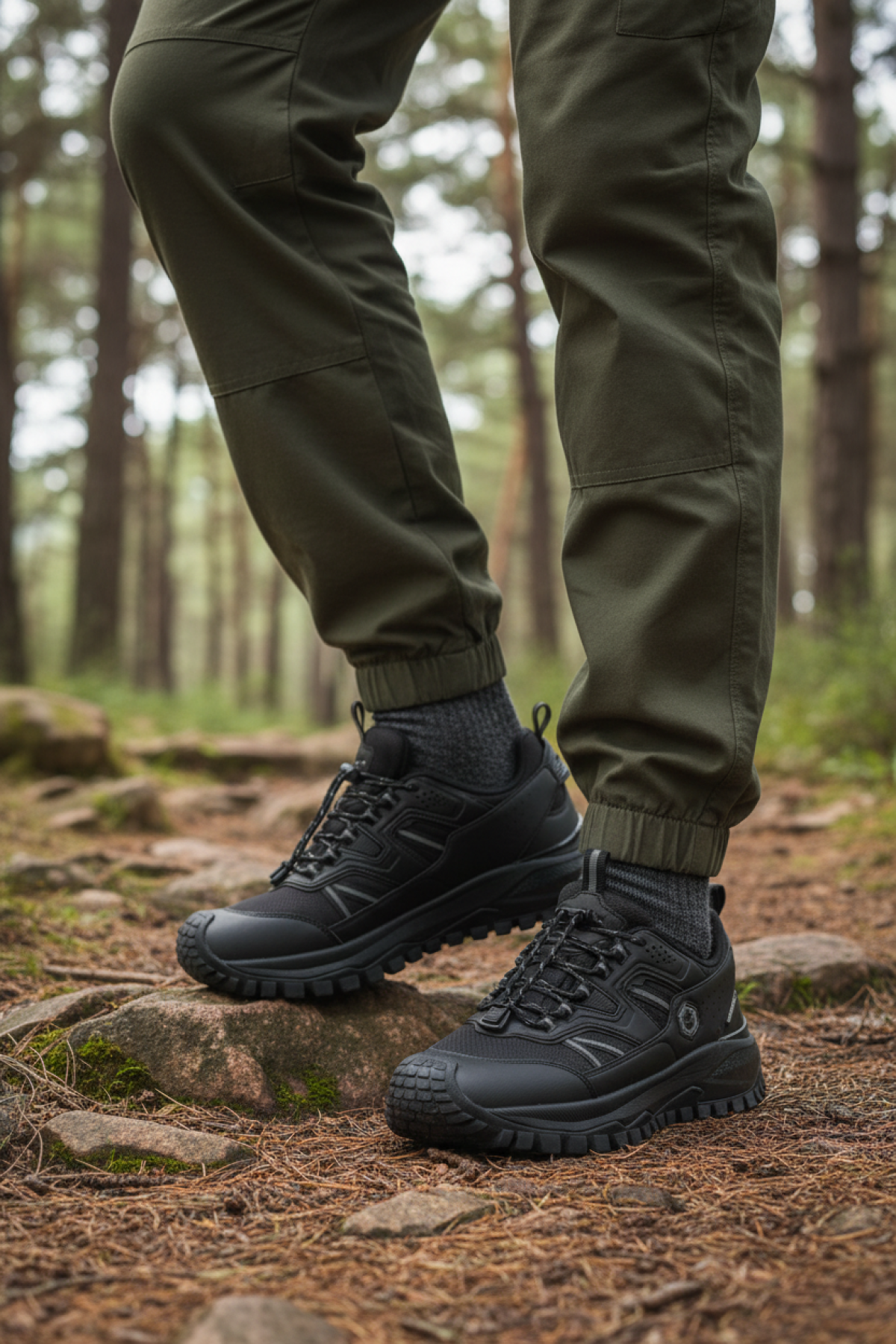 WISE 5PR Siyah Erkek Outdoor - Görsel 3