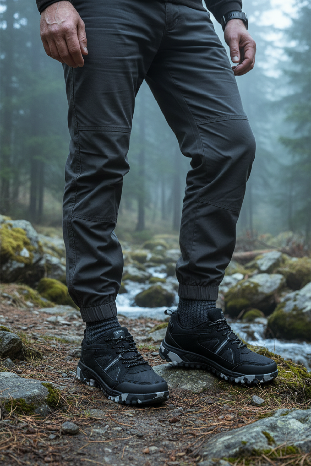 ASTONA 5PR Siyah Erkek Outdoor - Görsel 3