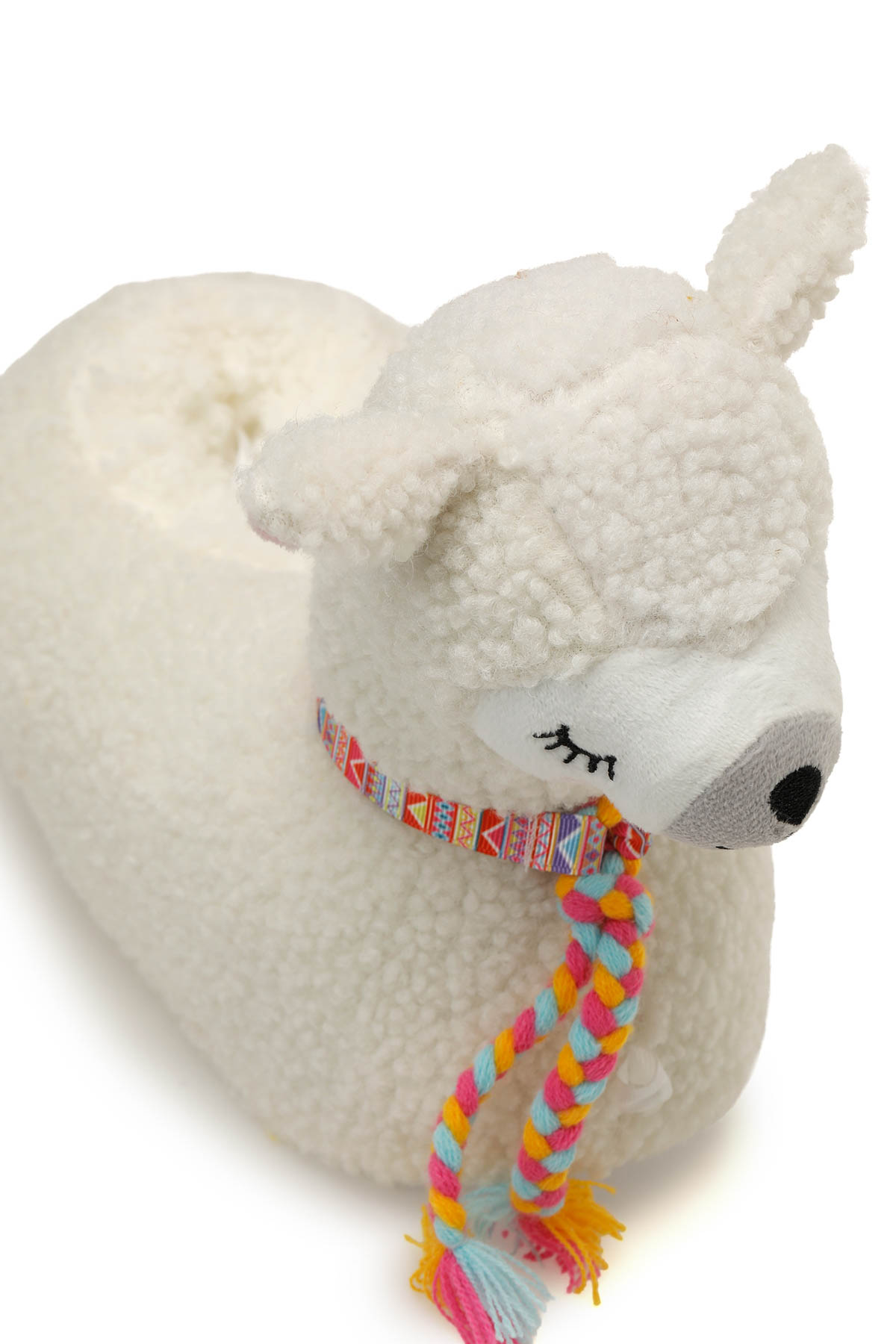 609050.Z5PR Ekru Kadın Panduf - Görsel 8