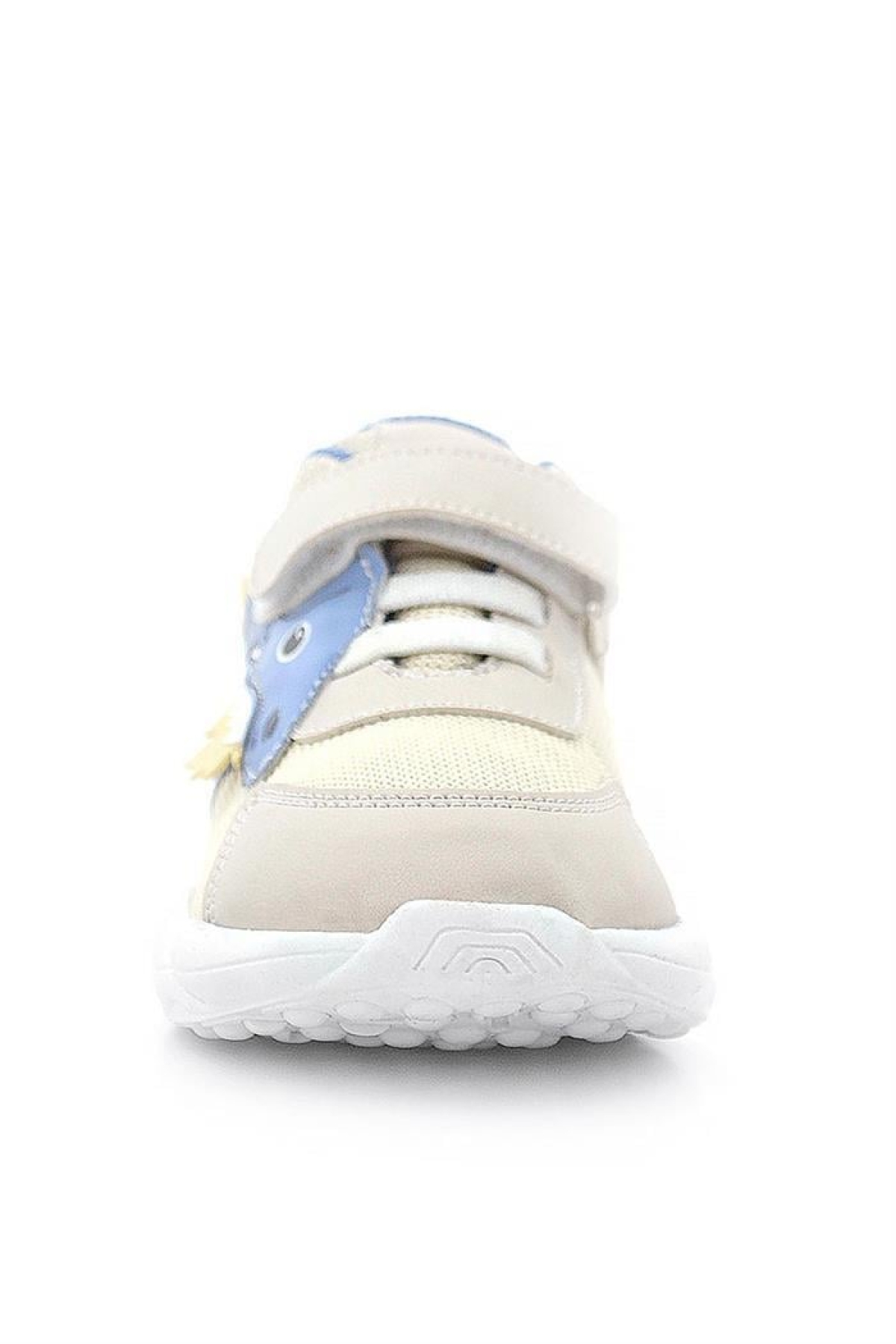 Barefoot Krem Dinazorlu Cırtlı Lastikli Çocuk Spor Ayakkabı - Görsel 4