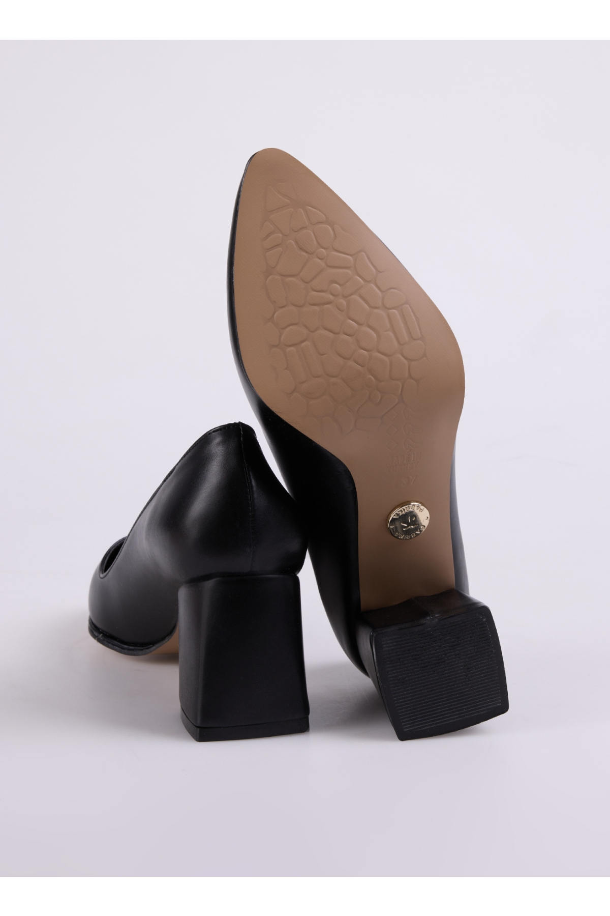 Siyah Kadın Topuklu Ayakkabı LILY - Görsel 11