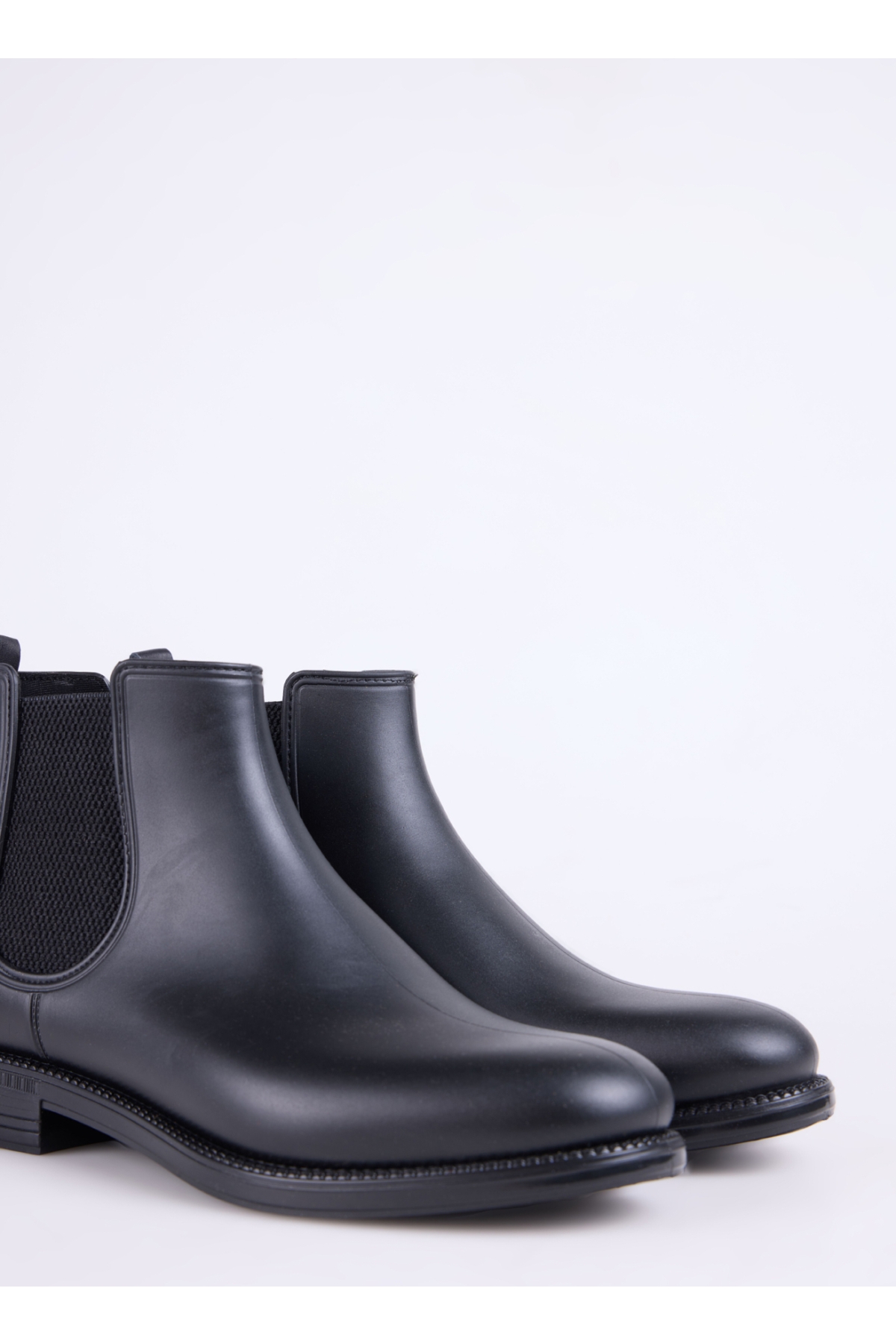 Fabrika Fabrika Siyah Bordo Kadın Yağmur Botu KATHY-LANDEL | Flo Siyah - 6. görsel