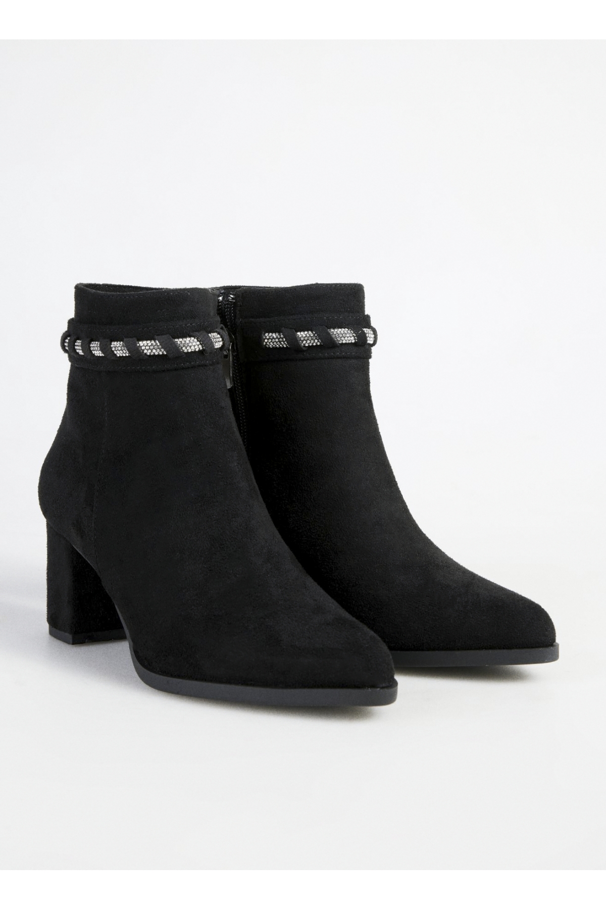 F By Fabrika F By Fabrika Siyah Kadın Topuklu Bot MIYU | Flo Siyah - 3. görsel