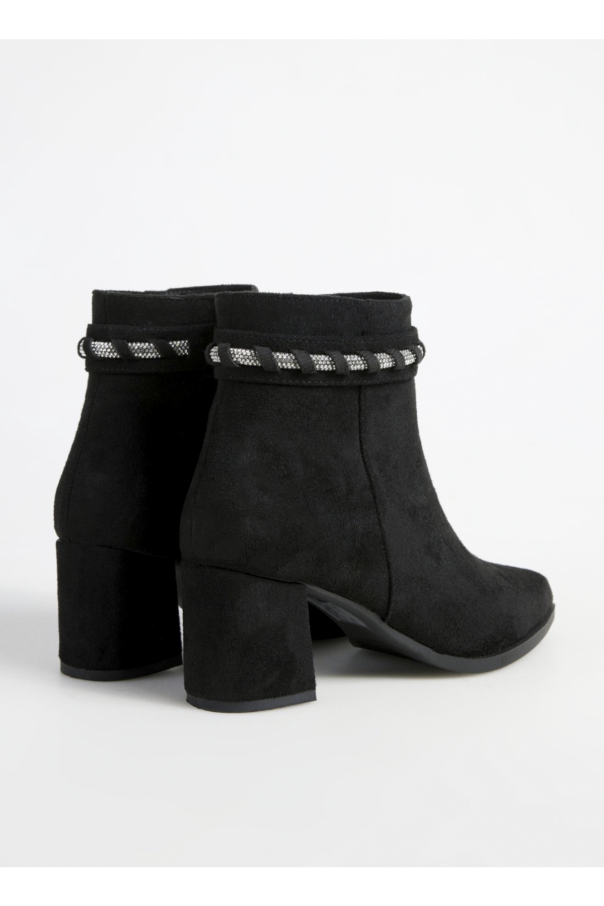 F By Fabrika F By Fabrika Siyah Kadın Topuklu Bot MIYU | Flo Siyah - 4. görsel