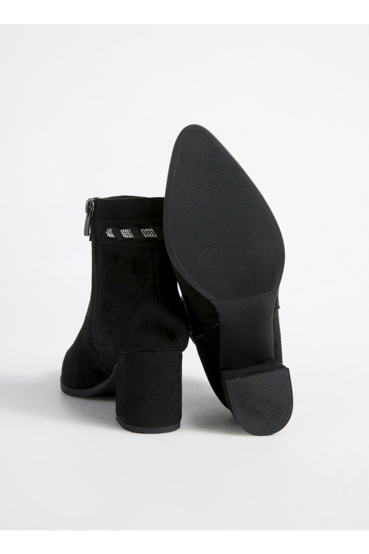 F By Fabrika F By Fabrika Siyah Kadın Topuklu Bot MIYU | Flo Siyah - 5. görsel