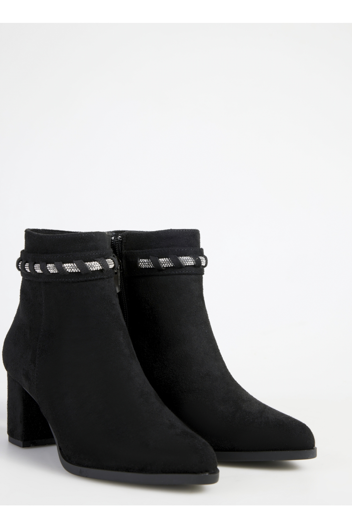 F By Fabrika F By Fabrika Siyah Kadın Topuklu Bot MIYU | Flo Siyah - 6. görsel