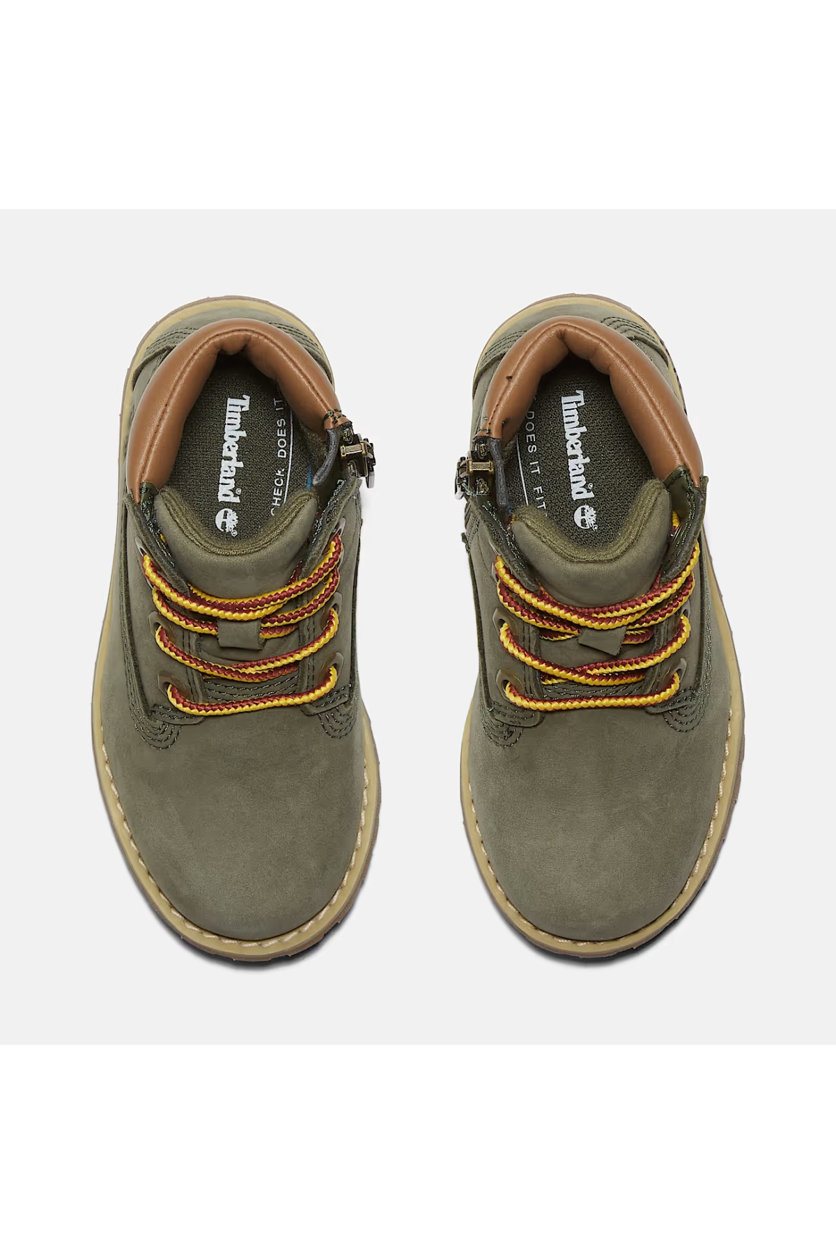 Pokey Pine Mıd Lace Up Wıth Zıp Boot Çocuk Haki Bot Tb1a1vosa581 - Görsel 4