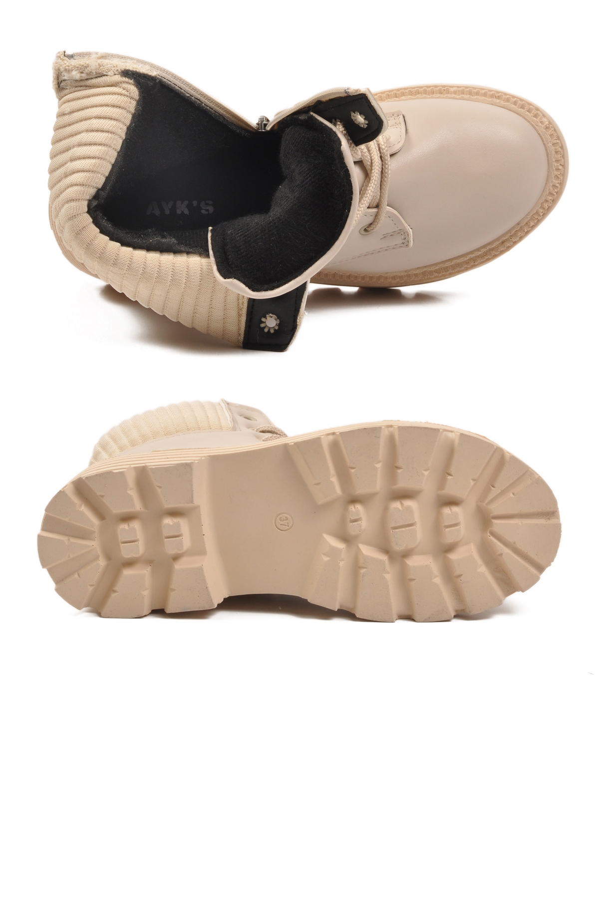 Aspor Bej Polarlı Kadın Worker Bot - Görsel 6