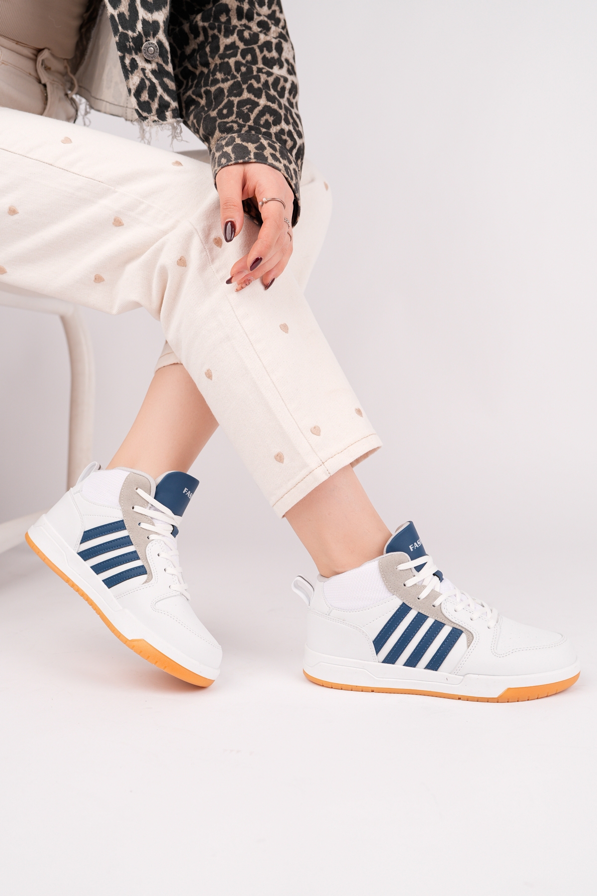 2210UZ Uzun Bilekli Snekaer Ayakkabı - Görsel 5