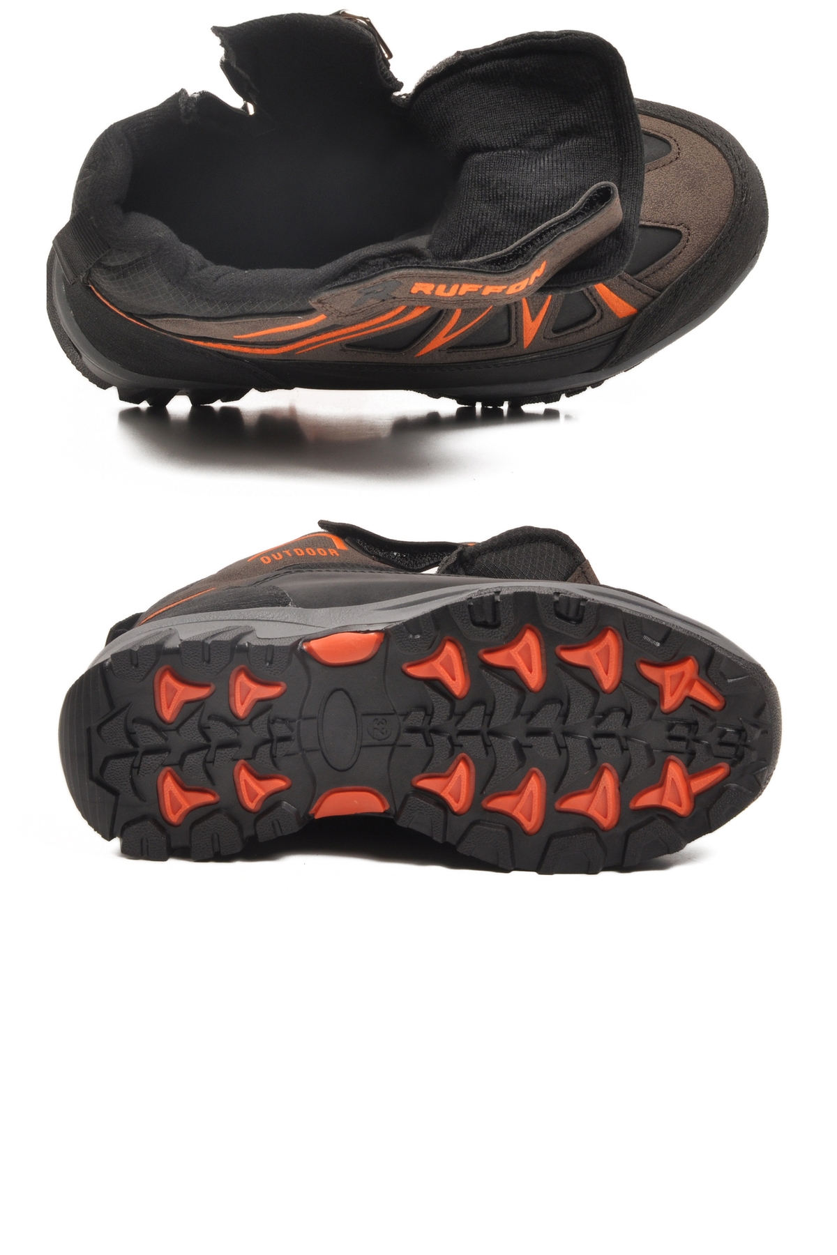 Aspor Kahve Turuncu Polarlı Erkek Çocuk Sneaker Bot - Görsel 6