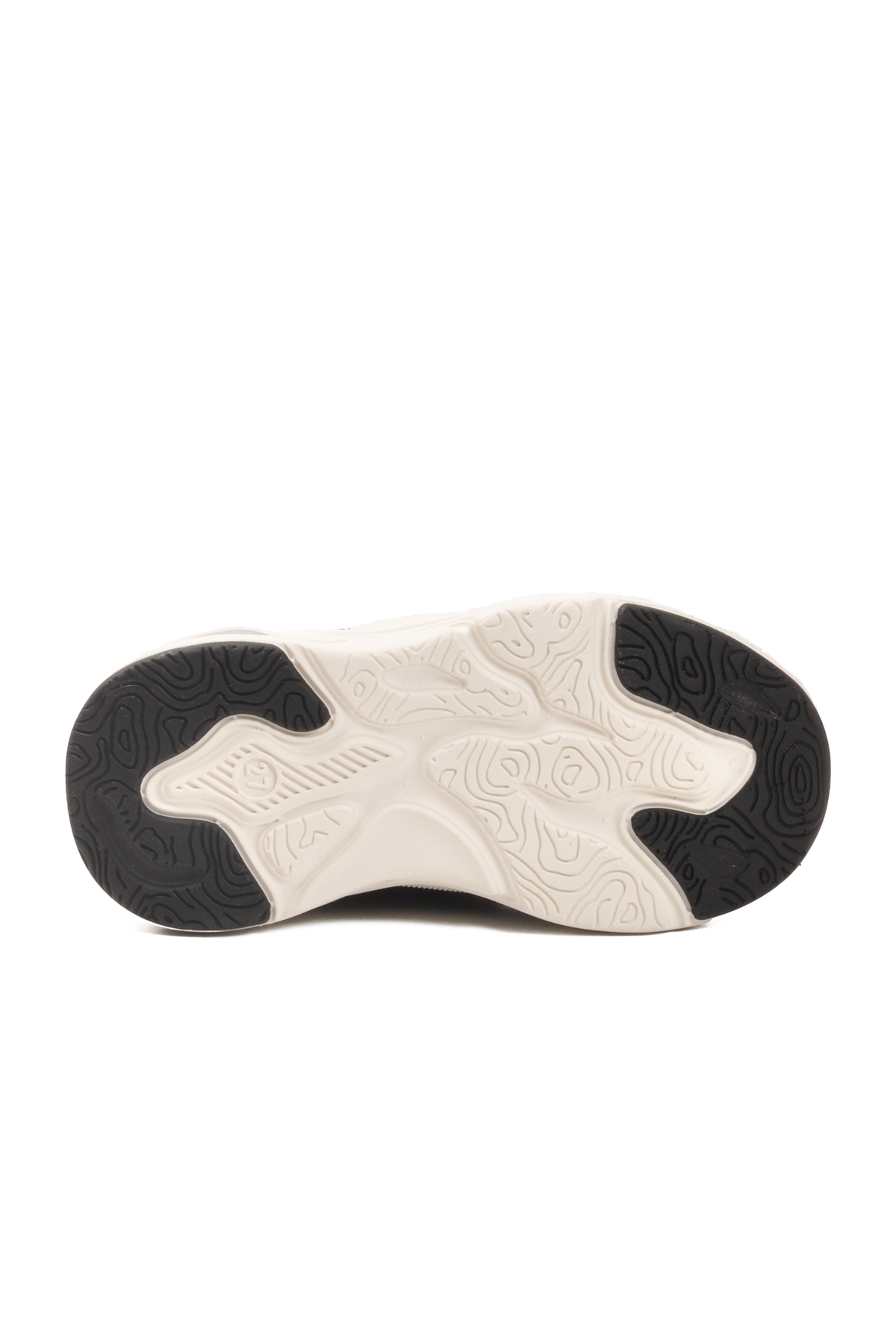 Siyah Beyaz Cırtlı Erkek Çocuk Spor Ayakkabı - Görsel 6