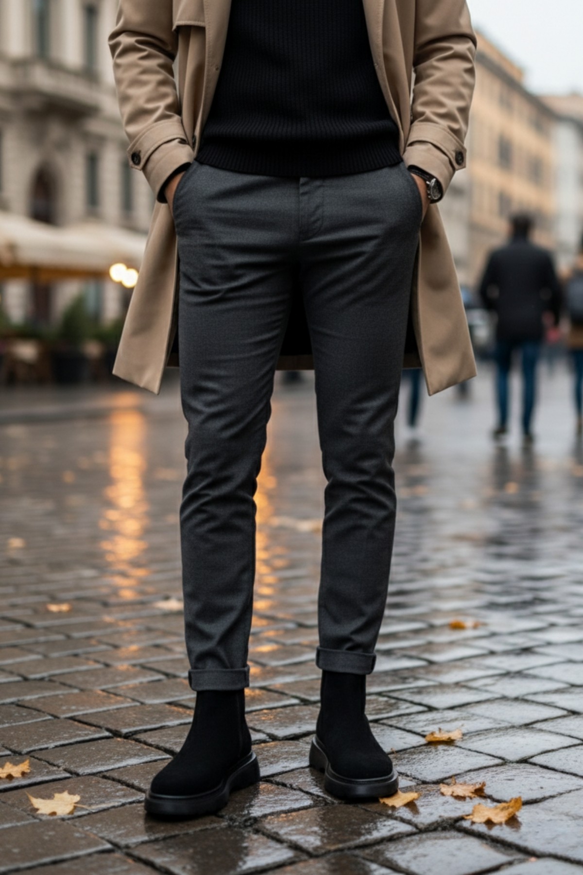 Chelsea Hakiki Deri Çift Fermuarlı Garantili Erkek Kışlık Bot - Görsel 6