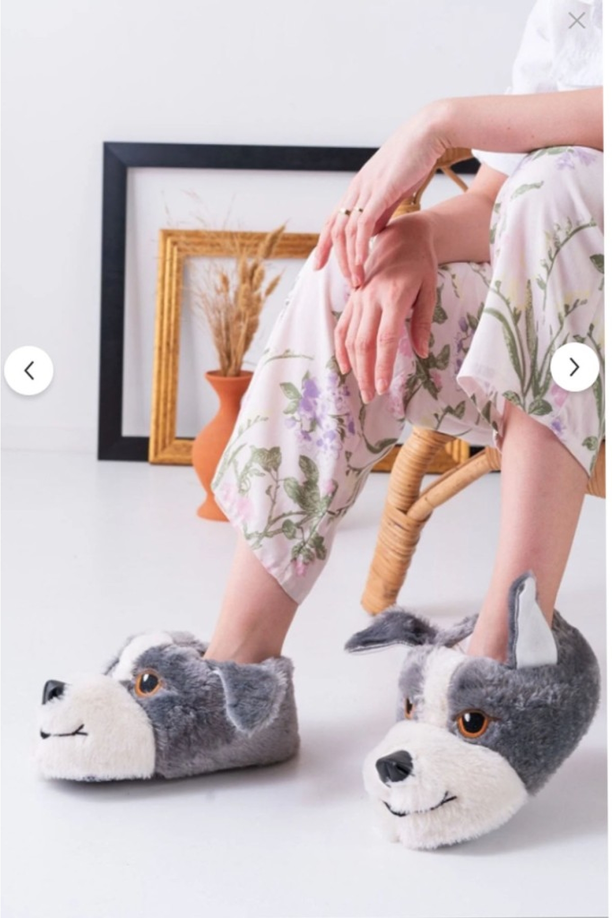 Çiçek 160-26 Termal Köpek Figürlü Panduf 36-40 - Görsel 2