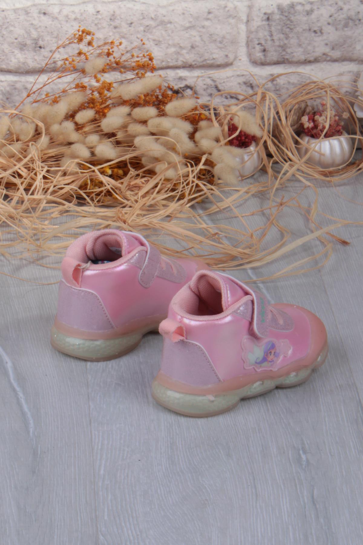 946.B25K.445 Gemini Pudra Anatomik Işıklı Kız Çocuk Bot - Görsel 6